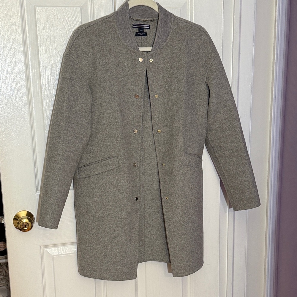 Tommy Hilfiger Gray Trench Coat